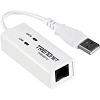 TRENDnet TFM-561U - Módem Fax- Internet y teléfono USB de 56K